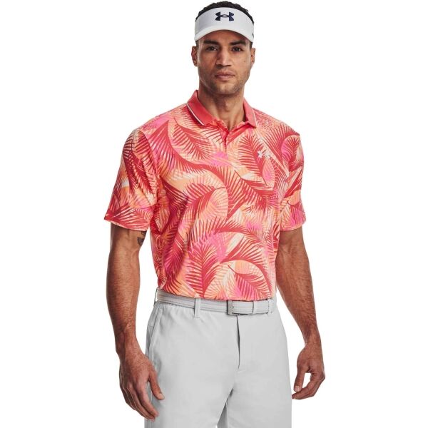 Under Armour ISO-CHILL GRPHC PALM POLO Pánské polotričko na golf