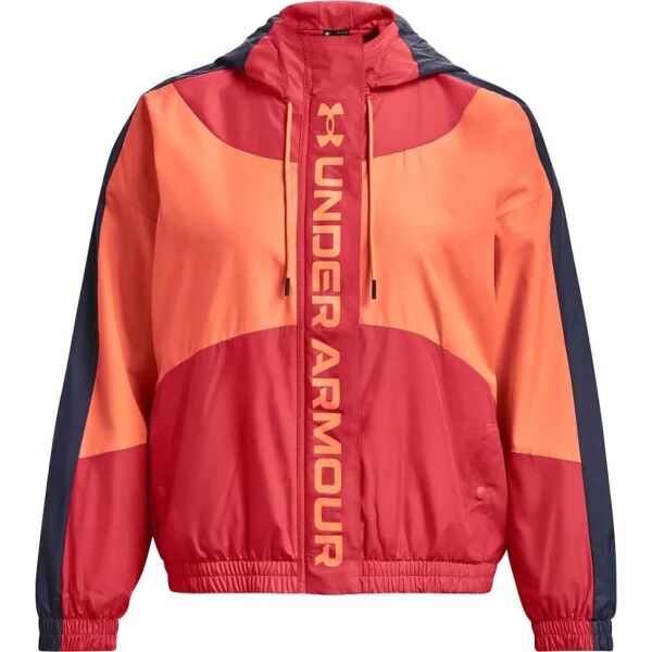 Under Armour RUSH WOVEN FZ JACKET Dámská bunda