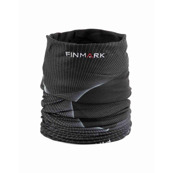 Finmark MULTIFUNCTIONAL SCARF WITH FLEECE Multifunkční šátek