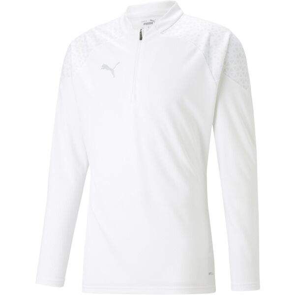 Puma TEAMCUP TRAINING 1/4 ZIP TOP Pánská sportovní mikina