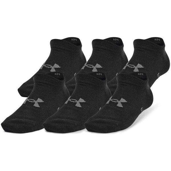 Under Armour ESSENTIAL NO SHOW 6PK Ponožky