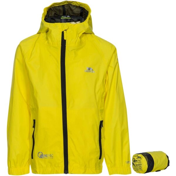 Trespass QIKPAC JACKET Dětská unisex nepromokavá bunda