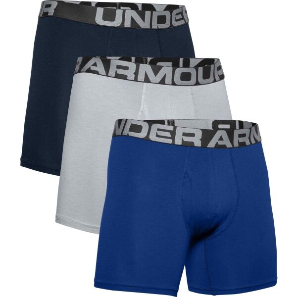 Under Armour CHARGED COTTON 6IN 3 PACK Pánské boxerky