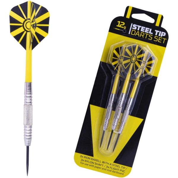 Windson SET STEELDARTS 12 G Set šipek s kovovými hroty