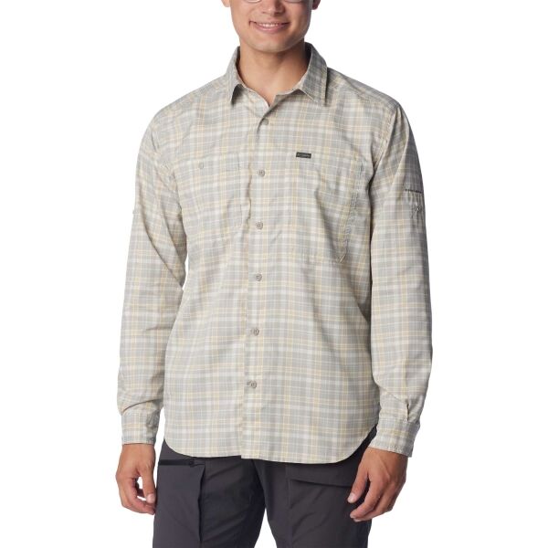 Columbia SILVER RIDGE UTILITY LITE PLAID LS Pánská košile