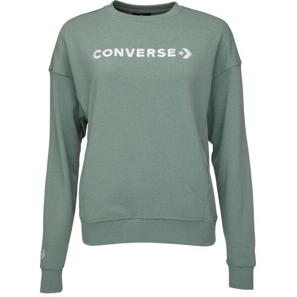 Converse WORDMARK BIG LOGO BOYFRIEND CREW FT Dámská mikina