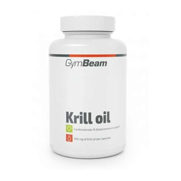 GymBeam KRILL OIL 60 CAPS Doplněk stravy