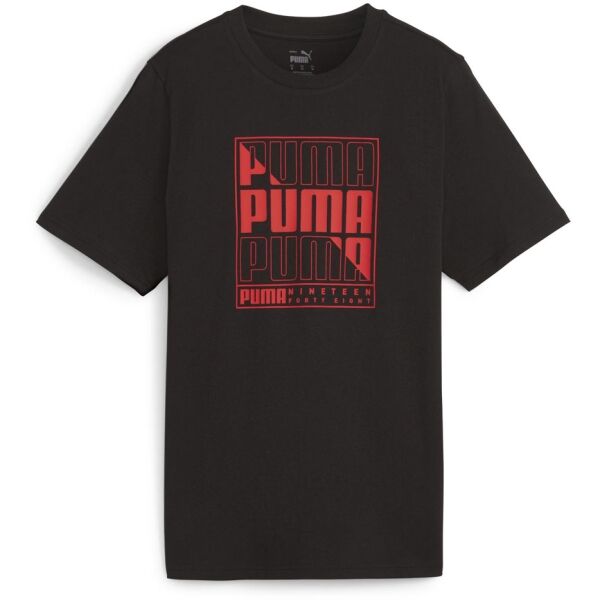 Puma GRAPHIC PUMA BOX TEE Pánské triko