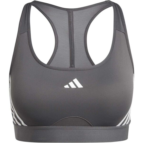 adidas POWERIMPACT TRAIN 3-STRIPES BRA Sportovní podprsenka