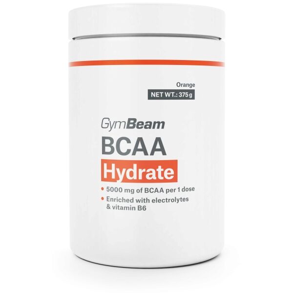 GymBeam BCAA HYDRATE 375 G POMERANČ Doplněk stravy