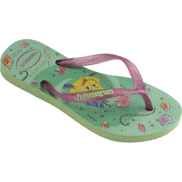 HAVAIANAS KIDS SLIM PRINCESS Dívčí žabky