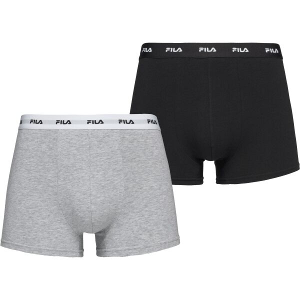 Fila BOXER ELASTIC WITH LOGO IN BOX OF 2 PIECES Pánské boxerky