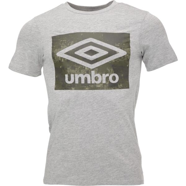 Umbro LAYERED BOX LOGO GRAPHIC TEE Pánské triko