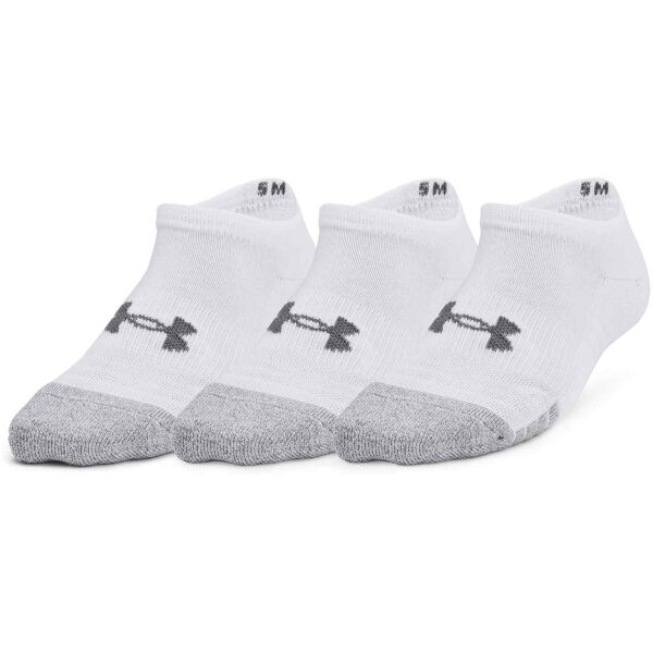 Under Armour HEATGEAR 3PK NO SHOW Dětské ponožky