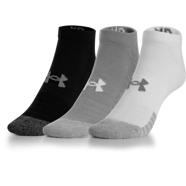 Under Armour HEATGEAR 3PK NO SHOW Dětské ponožky