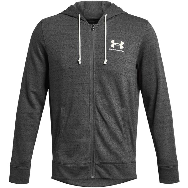 Under Armour RIVAL TERRY LC FZ Pánská mikina