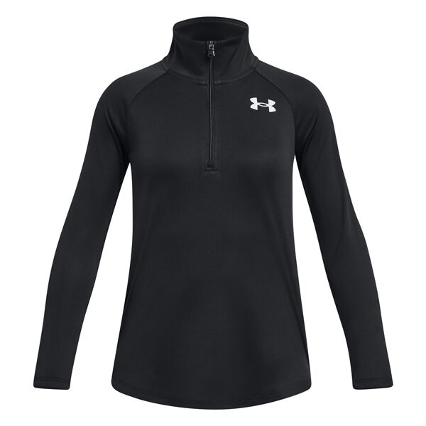 Under Armour TECH GRAPHIC 1/2 ZIP Dívčí tričko s dlouhým rukávem