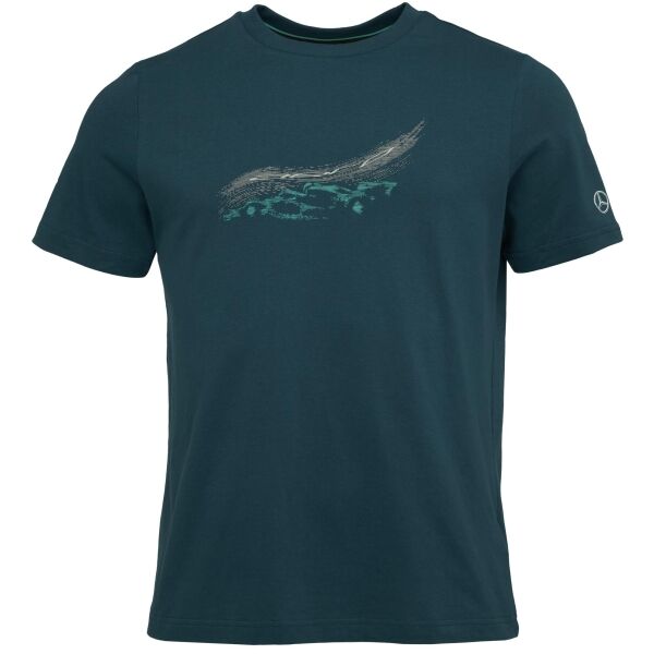 Puma MERCEDES-AMG PETRONAS F1 ESSENTIALS CAR GRAPHIC TEE Pánské triko