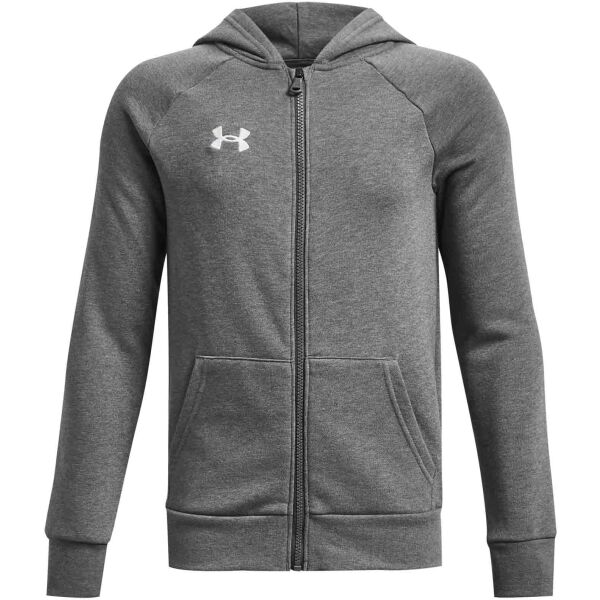 Under Armour RIVAL FLEECE FZ HOODIE Chlapecká mikina