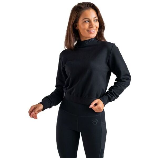 GymBeam ESSENTIAL HIGH NECK JUMPER Dámská mikina