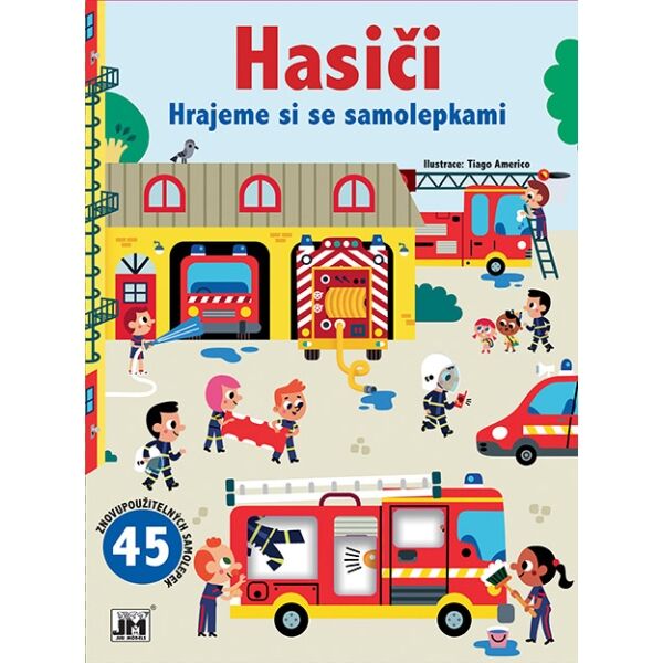 JIRI MODELS HRAJEME SI SE SAMOLEPKAMI HASIČI Kreativní set