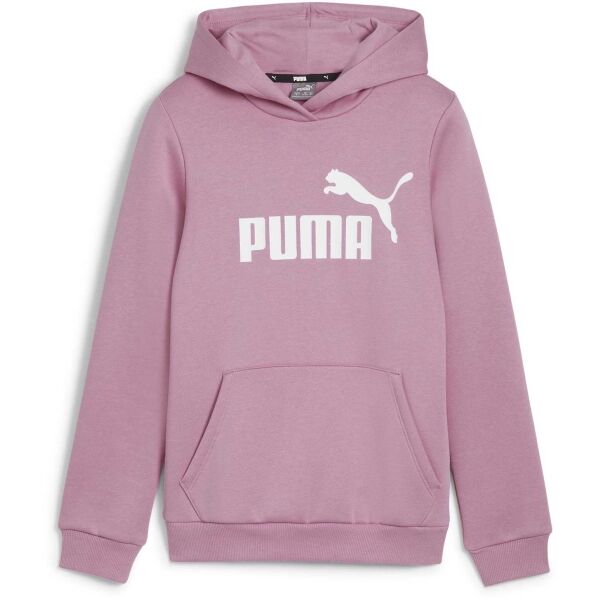 Puma ESSENTIALS LOGO HOODIE FL G Dívčí mikina