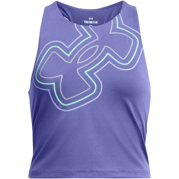 Under Armour MOTION BRANDED CROP TANK Dámské tílko