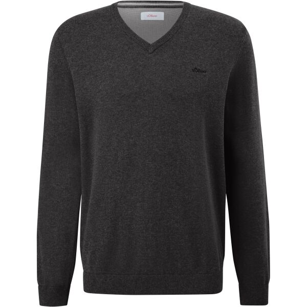 s.Oliver RL KNITTED PULLOVER V-NECK NOOS Pánský svetr