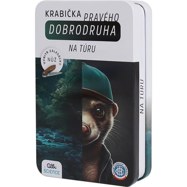 ALBI NA TÚRU Krabička pravého dobrodruha