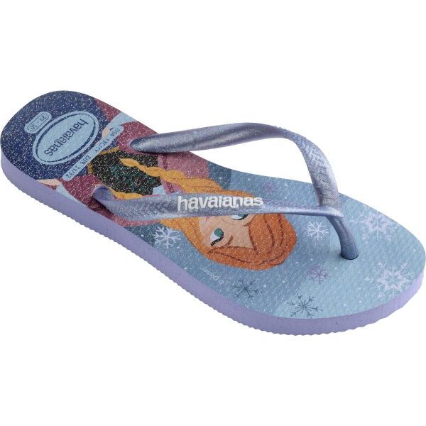 HAVAIANAS KIDS SLIM PRINCESS Dívčí žabky