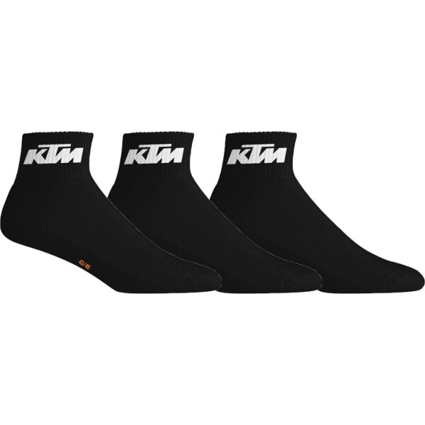 KTM SOCKS SHORTY 3P Unisex ponožky