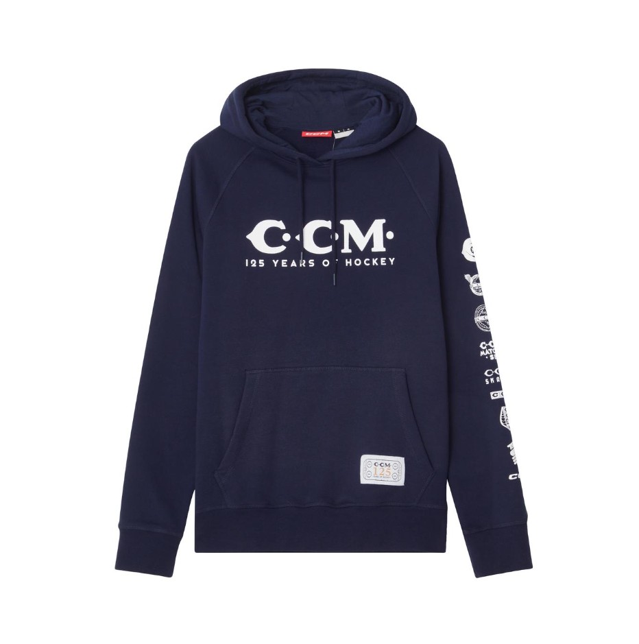 CCM Mikina CCM 125 Years Pullover Hoodie SR