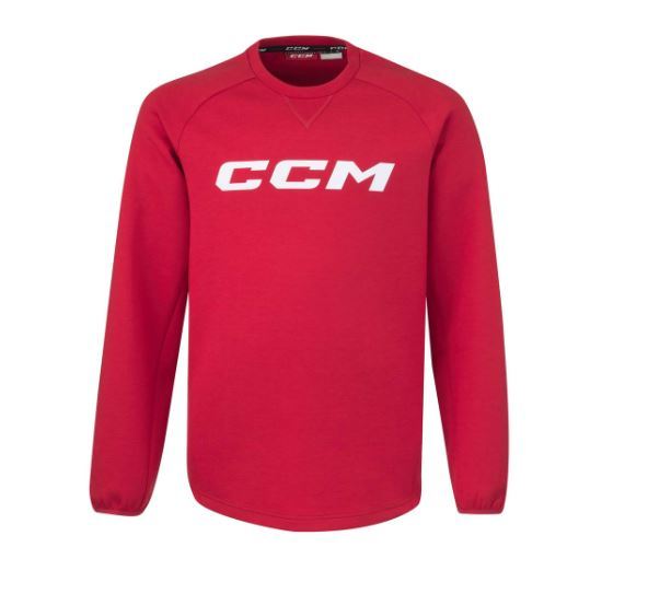 CCM Mikina CCM Locker Room Fleece Crew SR