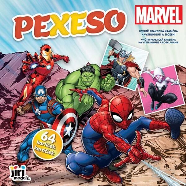 MARVEL MARVEL Pexeso v sešitu