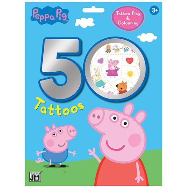 PRASÁTKO PEPPA 50+ TATTOOS Tetovací set