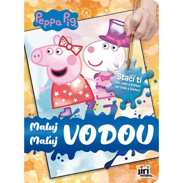 PRASÁTKO PEPPA MALUJ VODOU PRASÁTKO PEPPA Omalovánky