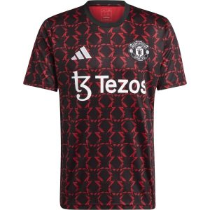 adidas MANCHESTER UNITED PRE-MATCH JERSEY Pánský fotbalový dres